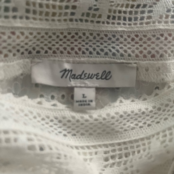 Madewell Eyelet Square Neck Top - Picture 10 of 13